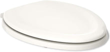 Load image into Gallery viewer, Stonewood Quiet-Close Elongated Toilet Seat - Durable Wood in Biscuit Finish
