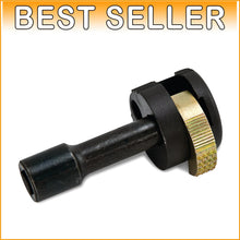 Load image into Gallery viewer, Durable Black and Golden Tub Drain Tool - Fast, Easy, and Efficient Extraction