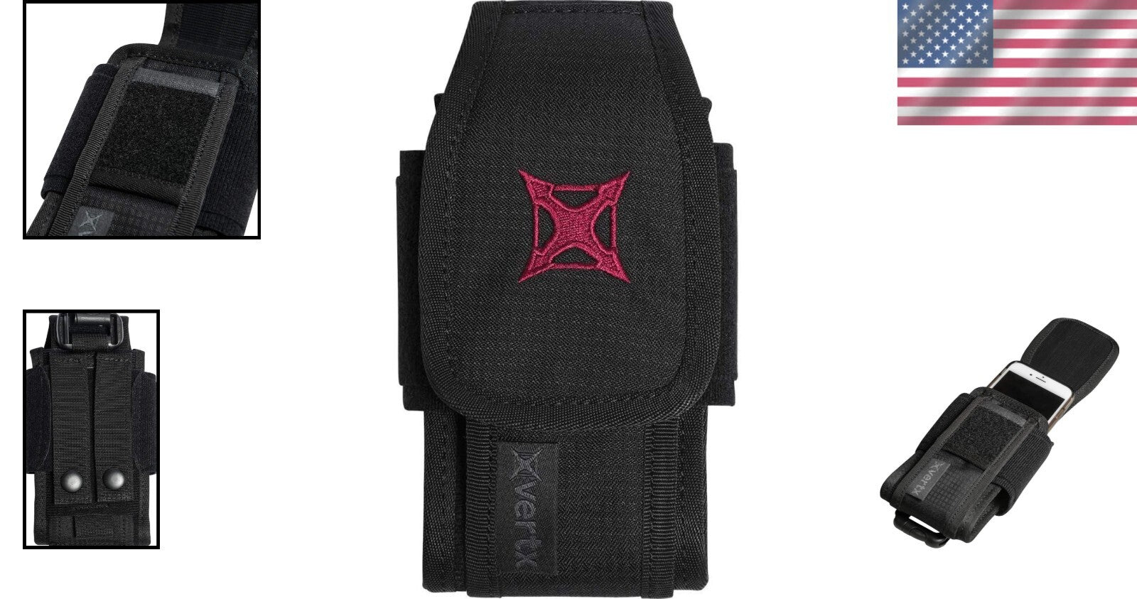 Adjustable Tactical Gear Pouch - Durable and Versatile Organizer for EDC