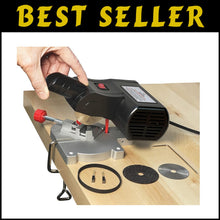 Load image into Gallery viewer, Versatile Miniature Cut-Off Saw with HSS Blades for DIY Projects and Models
