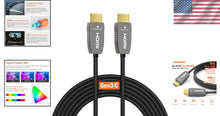 Load image into Gallery viewer, Ultra High-Speed 48Gbps HDMI Fiber Optic Cable for 8K Gaming &amp; Home Theater