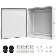 Load image into Gallery viewer, IP67 Waterproof Electrical Box - Hinged Cover with Stainless Steel Latch, 24....