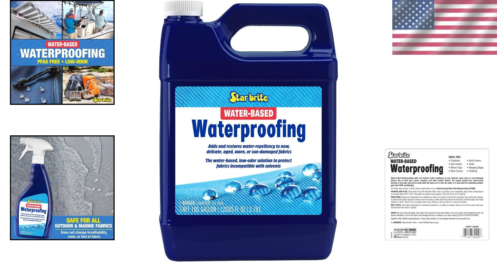 Low-Odor 1 Gallon Fabric Protection Spray – Ideal for Outdoor & Sensitive Use