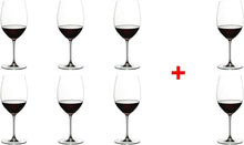 Load image into Gallery viewer, Reusable Clear Round Cabernet/Merlot Wine Glasses - 8 Piece Set, Great Value