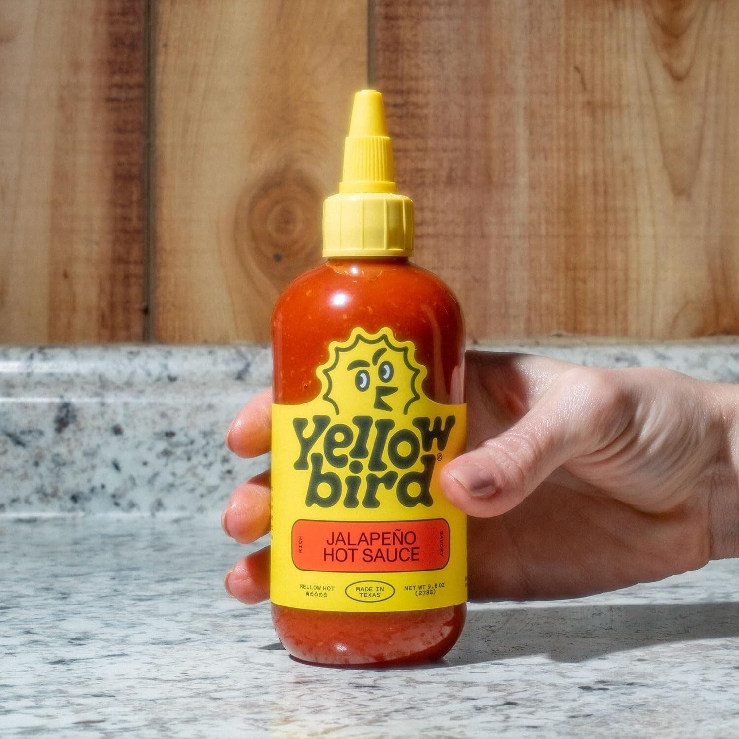 Spicy Culinary Adventure - Yellowbird Hot Sauce Variety Pack, 5 x 9.8 oz Bottles