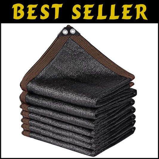 Breathable Black Shade Cloth 40% - Ideal 30x50 FT Cover for Plants & Pets