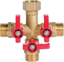 Load image into Gallery viewer, Versatile Heavy-Duty 3-Way Hose Splitter - Perfect for Garden Irrigation Needs