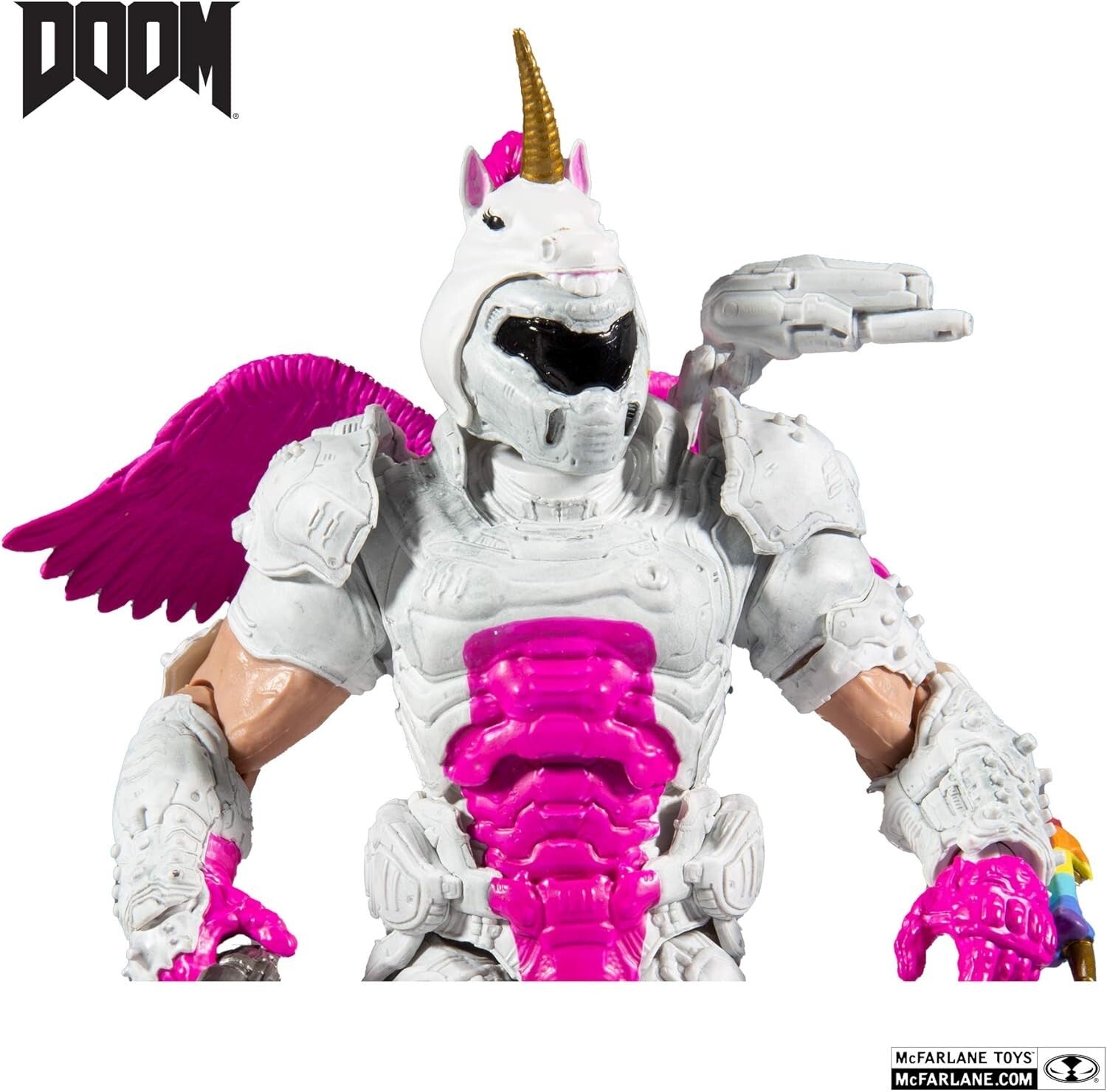 Twitch Prime Exclusive DOOMicorn Slayer: 7" Action Figure with Accessories