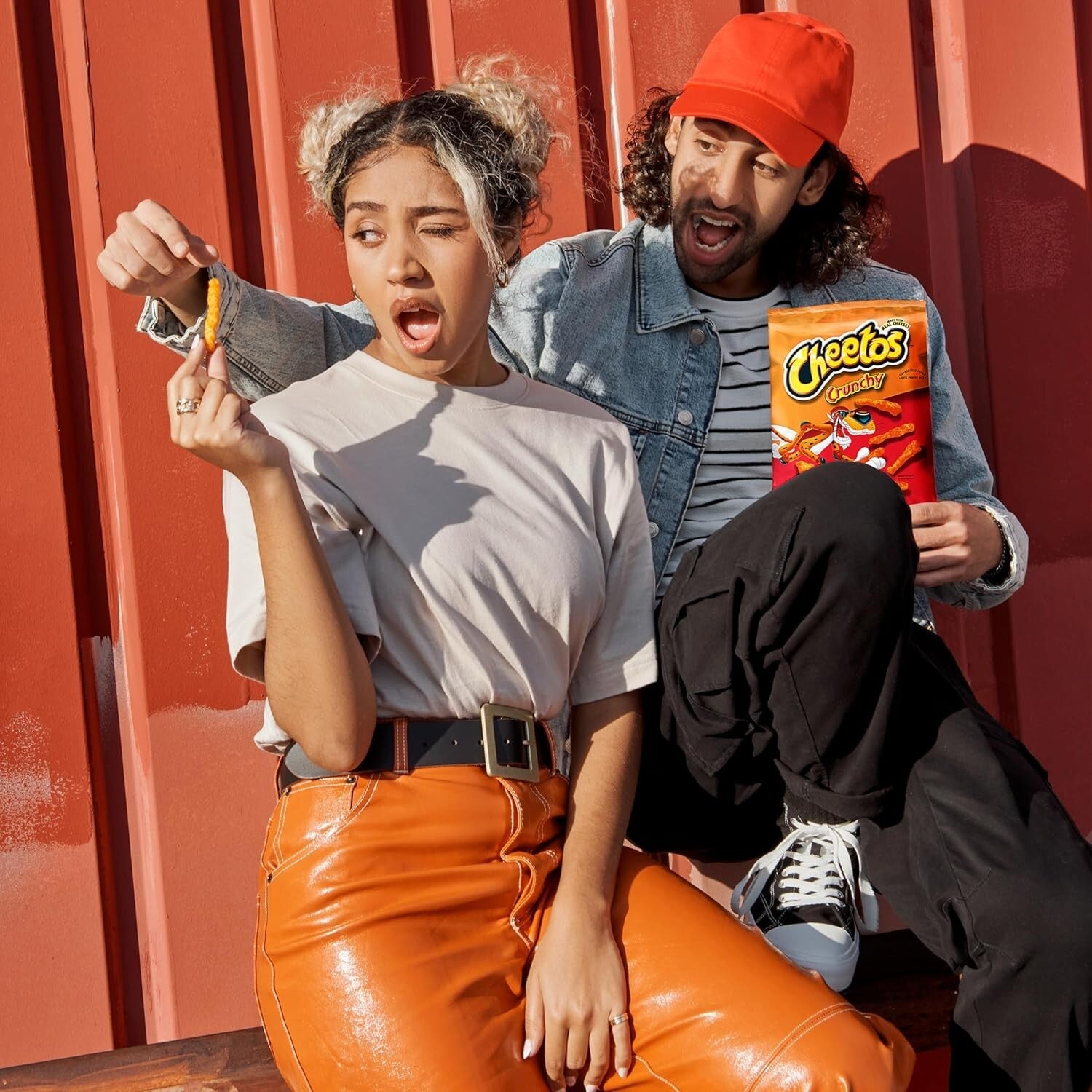 64 Count Cheddar Jalapeno Crunchy Cheese Snacks - Bold Flavor in Every Bite