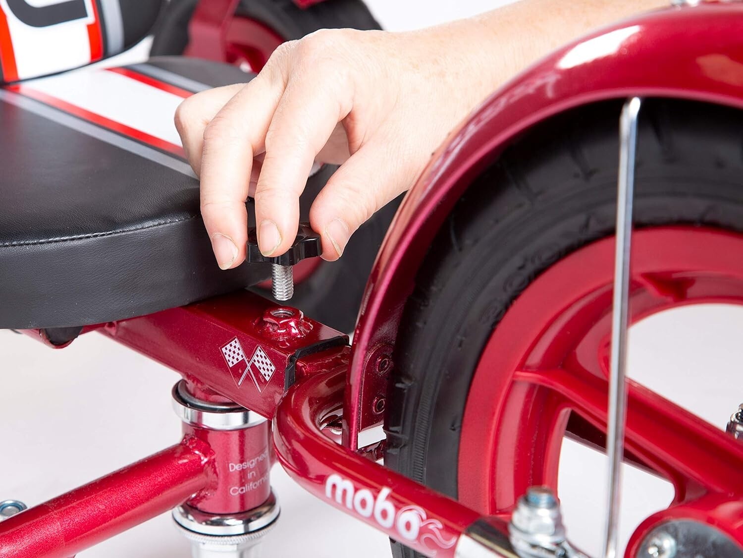 Adjustable Mity Sport Tricycle with Dual-Joystick Steering for Smooth Rides