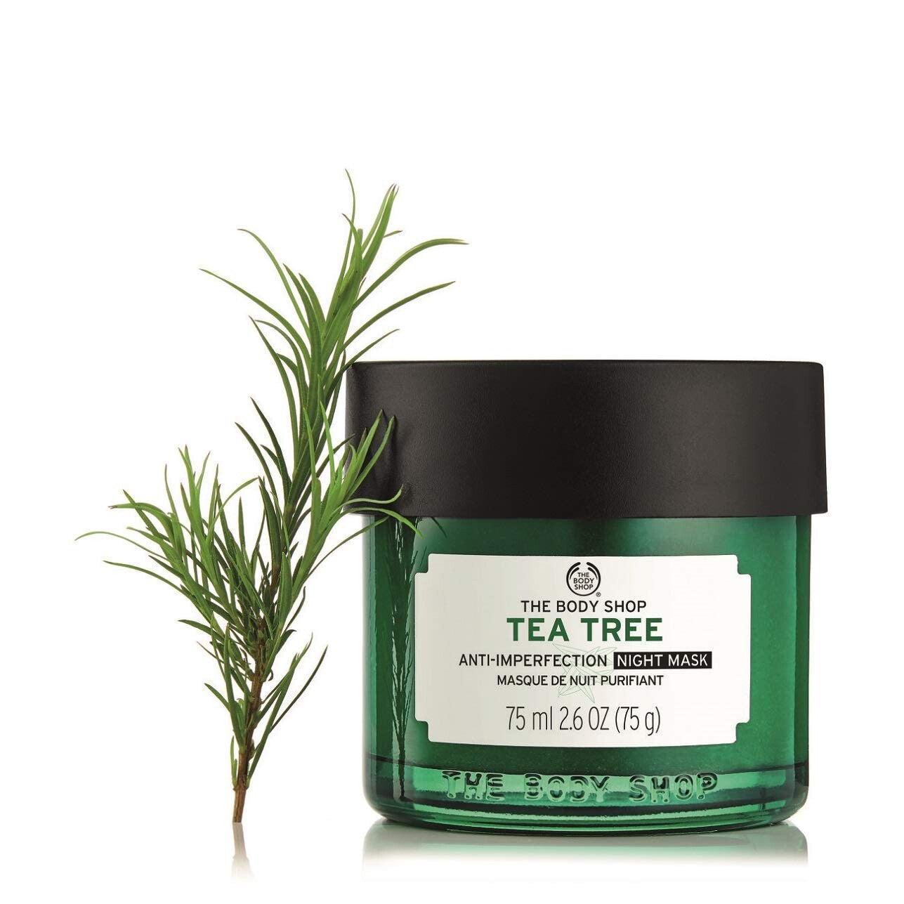 Vegan Tea Tree Anti-Imperfection Night Mask - 2.6 Fl Oz - Clear Skin Overnight