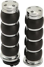 Load image into Gallery viewer, Premium 7/8 inch Handlebar Grips for Suzuki, Kawasaki, Yamaha - Steel Style