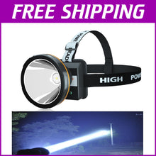 Load image into Gallery viewer, Super Bright Rechargeable LED Headlamp - 5000 Lumens Long Range for Outdoors