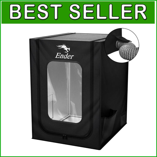 Flame-Retardant 3D Printer Cover for Enhanced Stability - Easy Setup and Storage