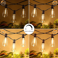 Load image into Gallery viewer, Stylish 200FT LED Edison String Lights with 3 Modes for Indoor &amp; Outdoor Use