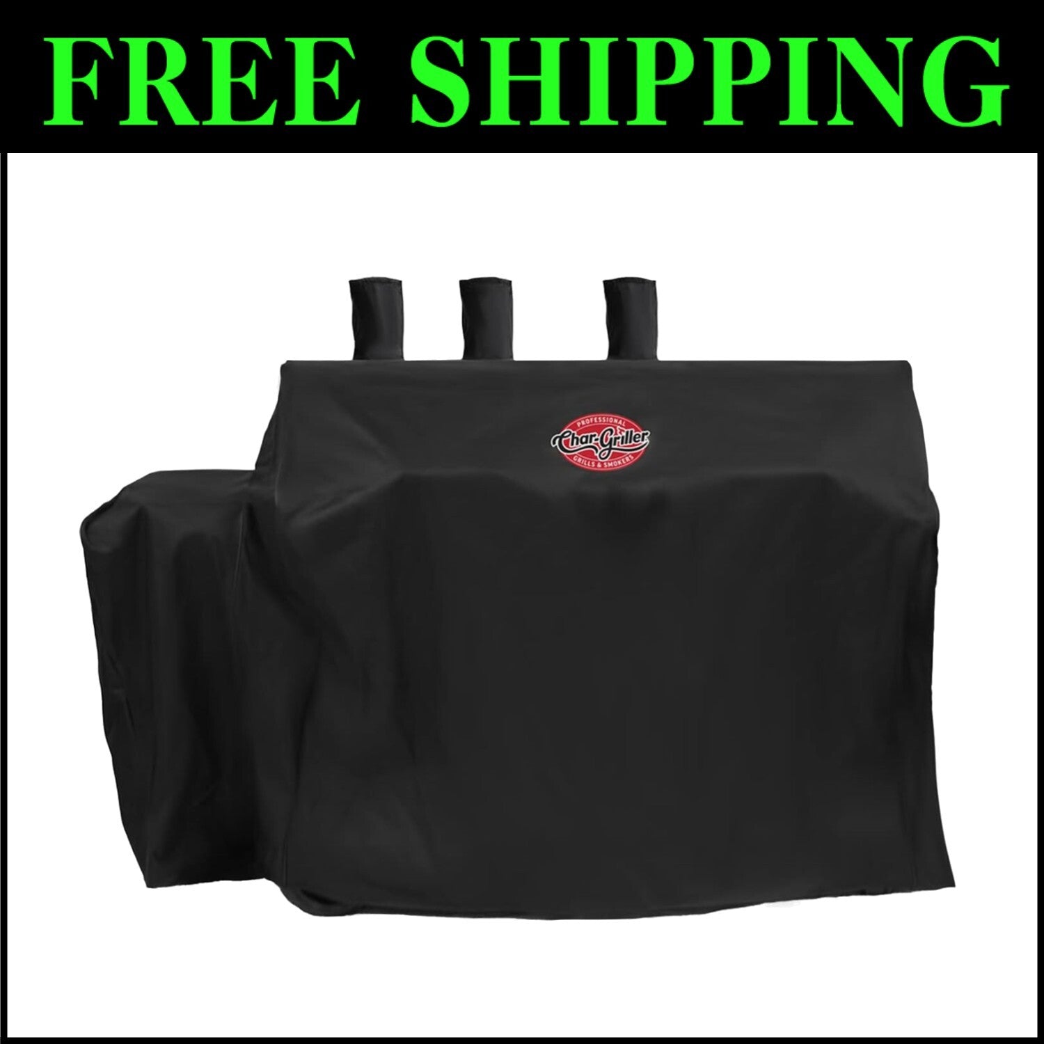 Weather-Resistant Expandable Grill Cover for 3-Burner Propane & Charcoal Grills