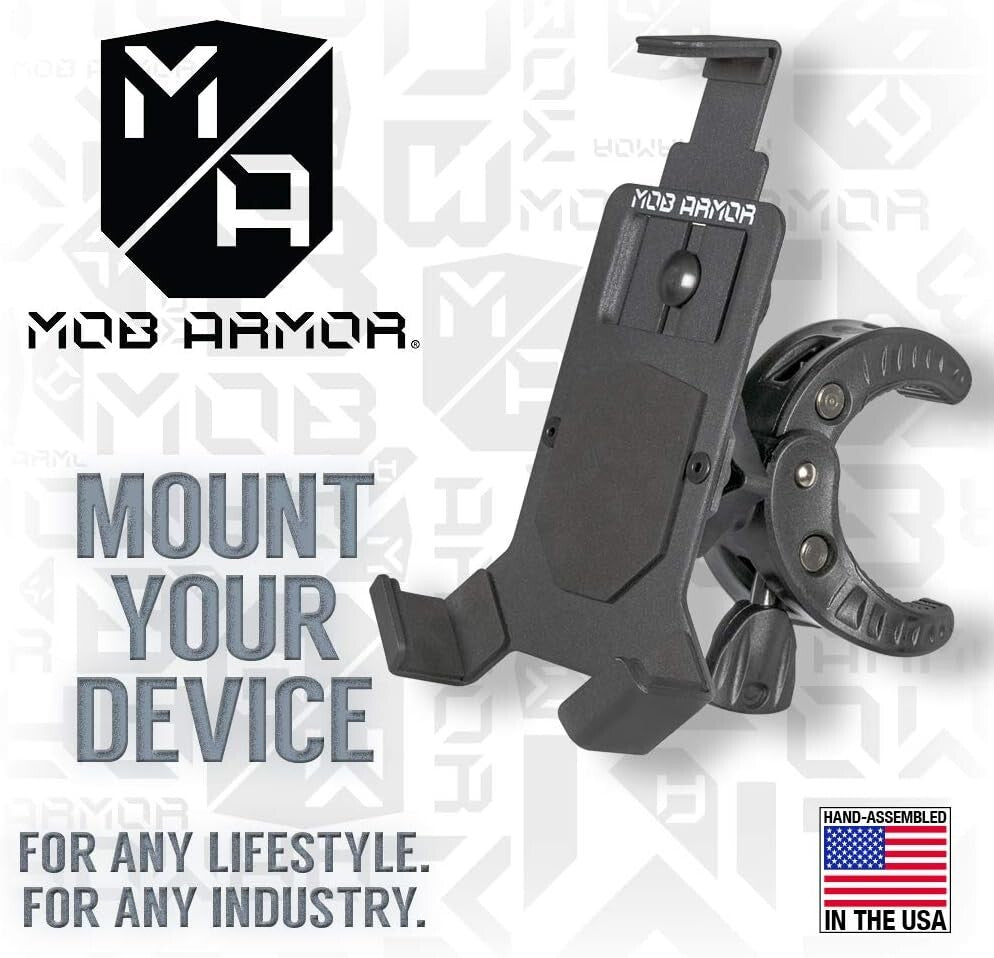 Durable & Lightweight Mob Mount Claw - Secure Smartphone Holder for All Vehicles