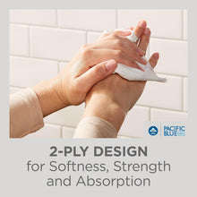 Load image into Gallery viewer, Premium Pacific Blue Select 2-Ply Multifold Paper Towels – 2000 Count Case