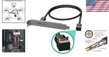 Load image into Gallery viewer, Secure USB-C Internal Extension Adapter with Gold-Plated Connections - 80cm