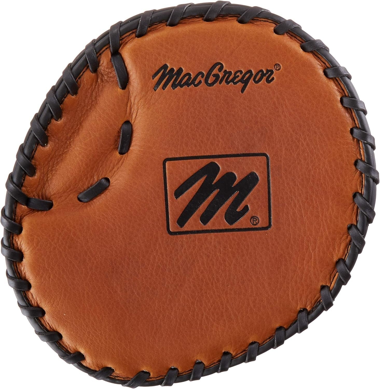 Durable Brown Leather Infield Glove for Youth - Fast Glove-to-Throw Action