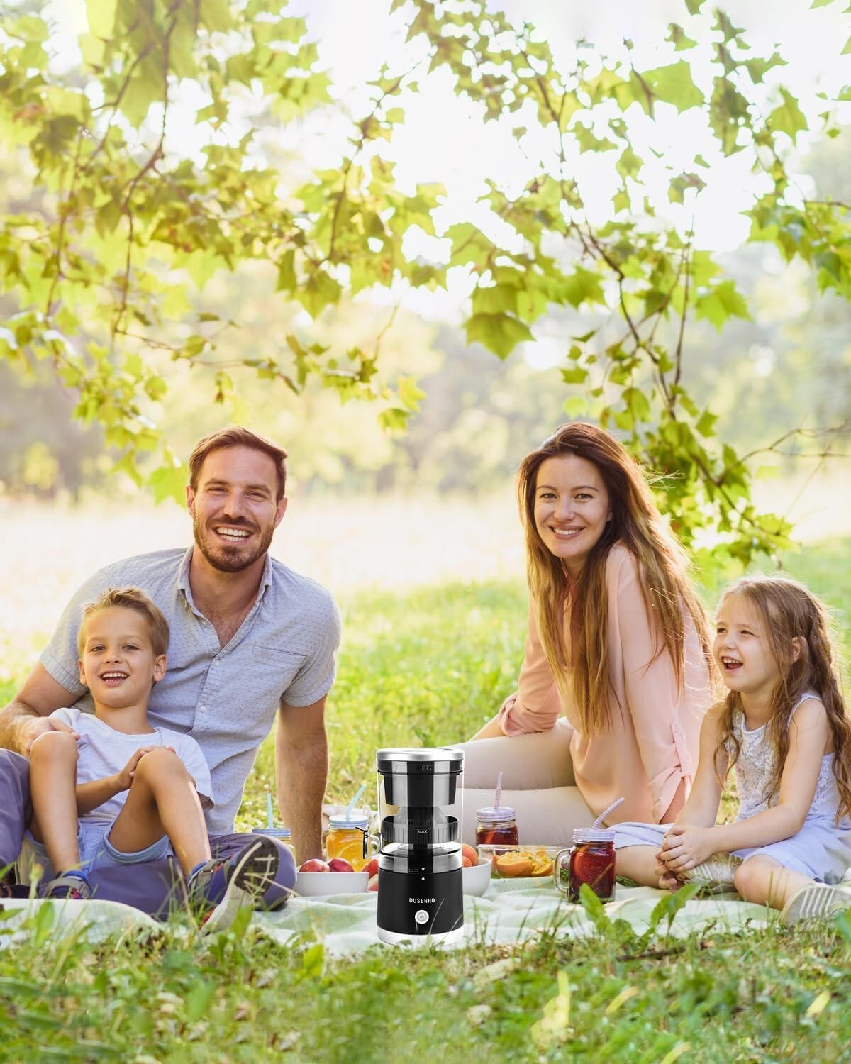 Easy Clean Citrus Juicer - Portable Rechargeable Juicer for Oranges & Lemons