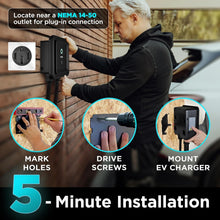 Load image into Gallery viewer, UL Certified Level 2 EV Charger with 25' Cable - Fast 40A Charging for All EVs