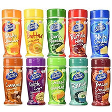 Load image into Gallery viewer, Popcorn Seasoning Large Sampler Pack - 10 Unique 2.7oz Flavors for Every Palate