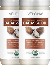 Load image into Gallery viewer, USDA Certified Organic Babassu Oil - 64 Fl Oz Pure Carrier Oil for Skin &amp; Hair