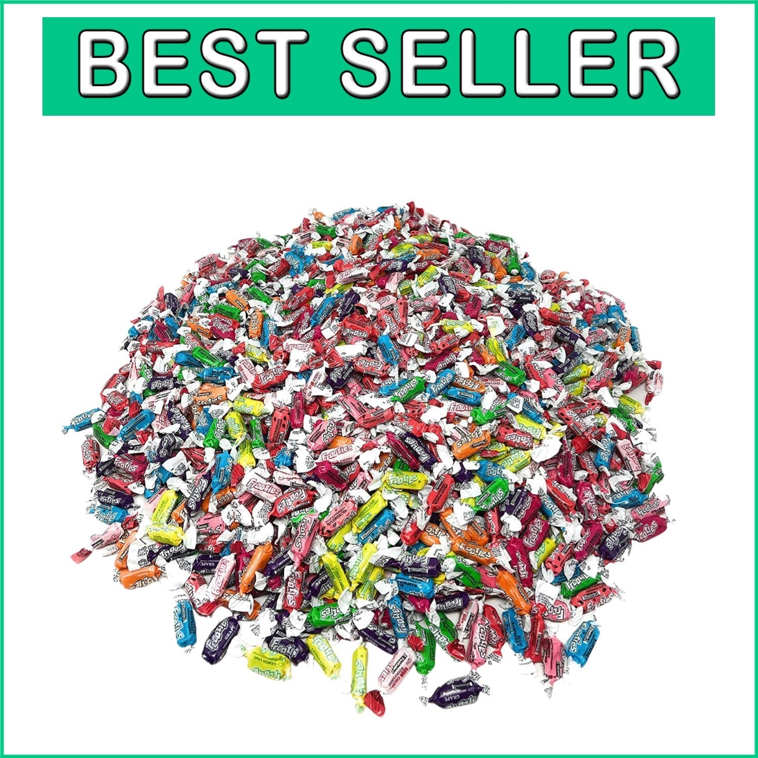 Bulk Tootsie Roll Frooties Taffy - 160oz Gluten & Peanut-Free Variety Candy Mix