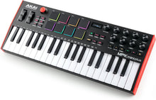 Load image into Gallery viewer, Professional USB MIDI Keyboard Controller with 8 Pads &amp; Sequencer for All Genres