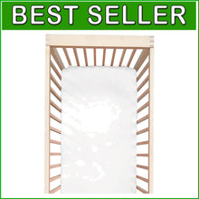 Load image into Gallery viewer, Luxurious 100% Silk Mini Crib Sheet for Pack N Play, Soft &amp; Breathable, White