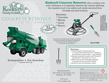Load image into Gallery viewer, Versatile Concrete Cleaner &amp; Cement Dissolver - 1-Gallon Concentrate Solution