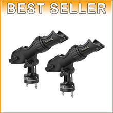 Load image into Gallery viewer, Versatile Fishing Rod Holder Set - Compatible with Spinning &amp; Baitcasting Reels