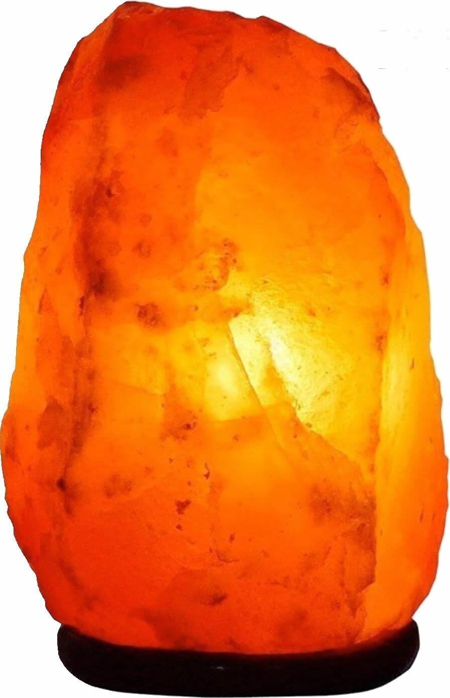 Versatile Himalayan Salt Rock Lamp with Adjustable Dimming - Perfect Gift Choice