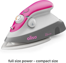 Load image into Gallery viewer, Lightweight 1000W Ceramic Steam Iron with LED ProLight - Portable Crafting Tool