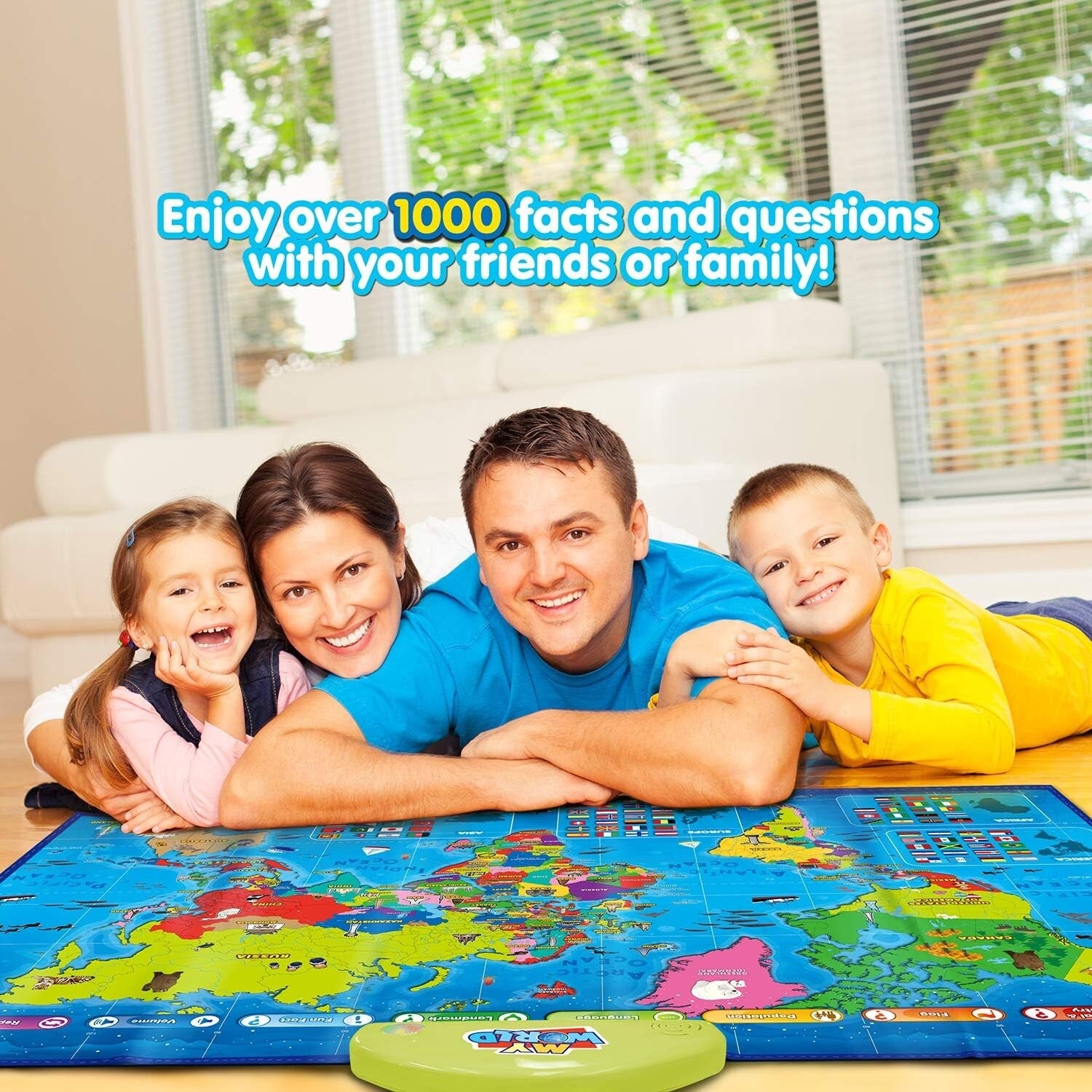 i-Poster My World: Educational Interactive Map for Ages 5-12 | Gift of Learning