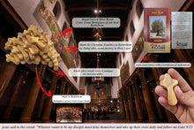Load image into Gallery viewer, 50 Handcrafted Olive Wood Crosses from Bethlehem - Authentic Holy Land Gifts