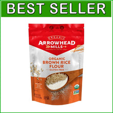 Load image into Gallery viewer, USDA Organic Brown Rice Flour - 6-Pack Gluten-Free Baking Essential (24 oz Each)