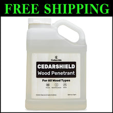 Load image into Gallery viewer, Moisture-Resistant Wood Treatment - 1 Gallon Non-Toxic Finish Protects All Wood