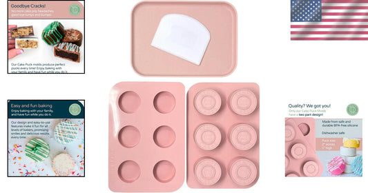 Fun and Easy CakePuck Mold Set for Kids – Make Irresistible Chocolate Treats!