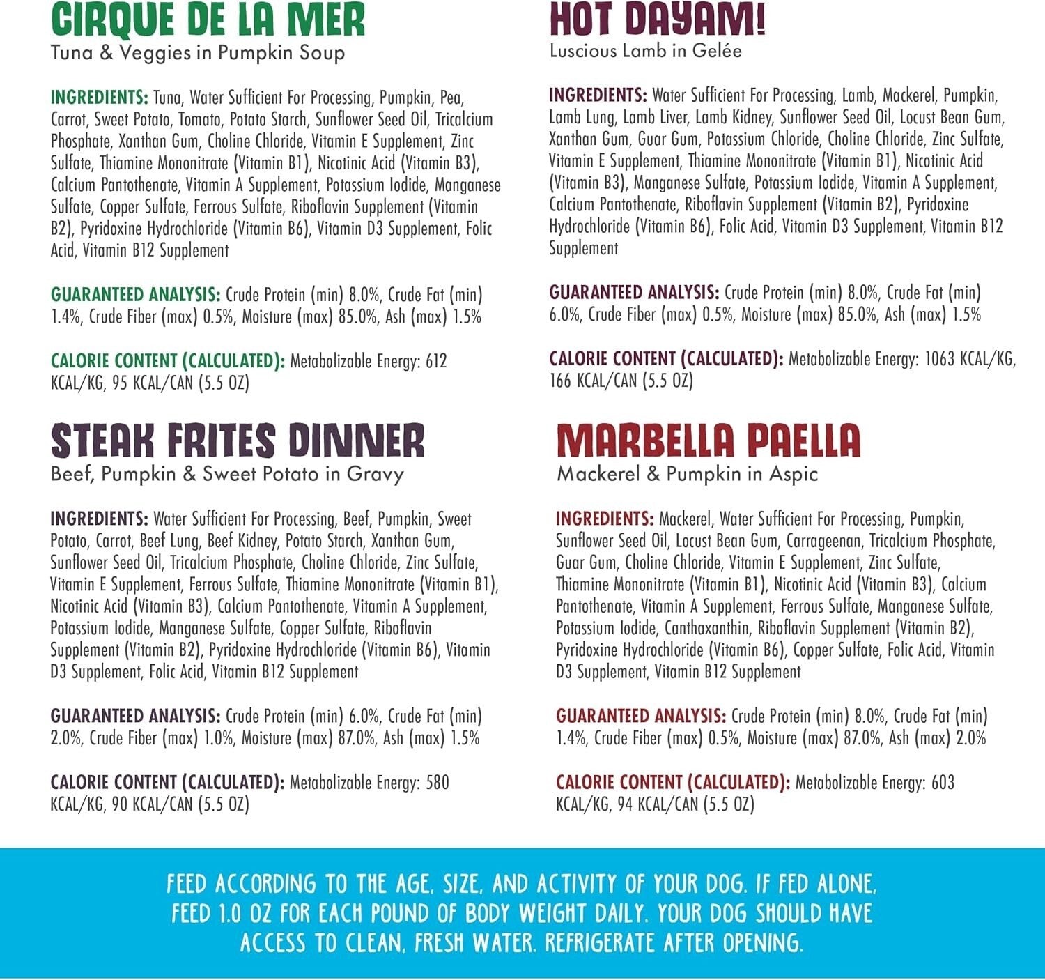 Sustainably Sourced Chicken Free Dog Food Variety Pack - 14oz Cans, 12 Count