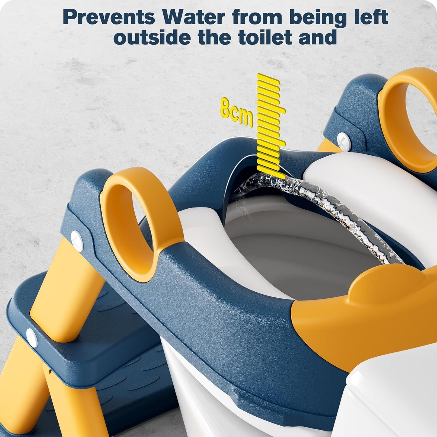 Child-Friendly Potty Training Seat with Stable Step Stool - Perfect for Toddlers