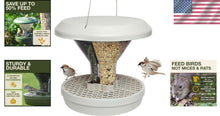 Load image into Gallery viewer, Smart Rat-Proof Bird Feeder with Dual Chambers - No Mess for Outdoor Use
