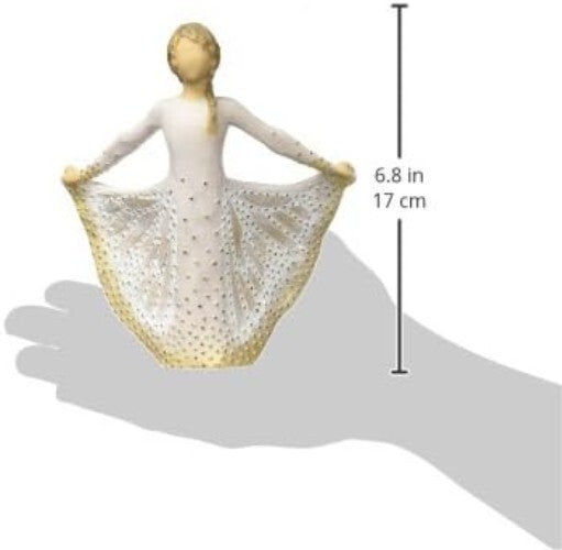 Susan Lordi Butterfly Figurine - Hand-Carved and Painted for Personal Growth