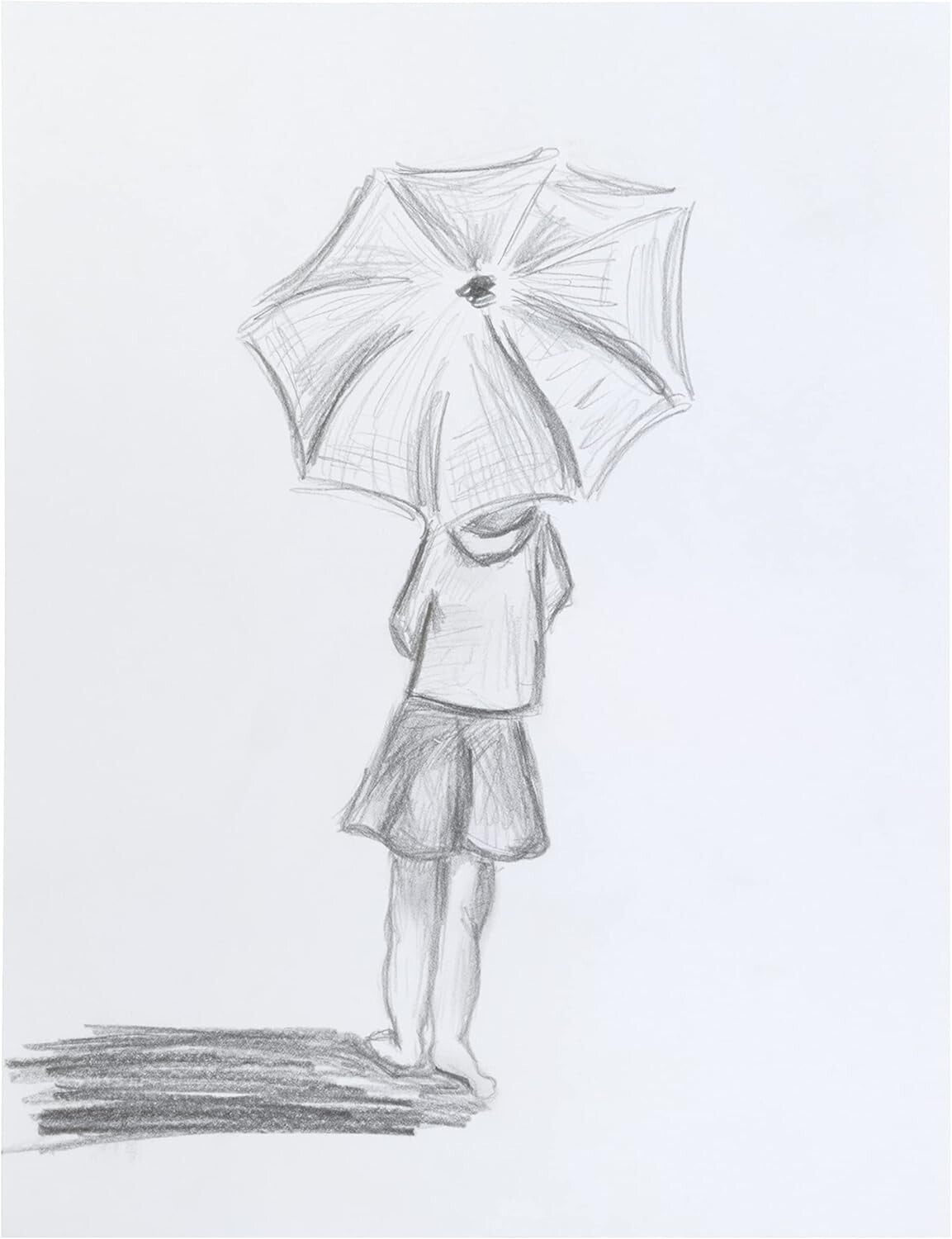 Acid-Free Mixed Media Paper, 9" x 12" - 500 Heavyweight Sheets for Artists