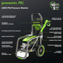 Load image into Gallery viewer, Pro Brushless 2300 PSI Pressure Washer - Foldable Handles &amp; Rugged Steel Frame