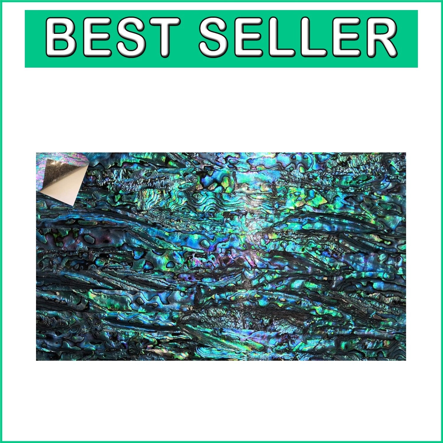 Transparent Abalone Shell Sheets - Perfect for Instruments, Furniture & More