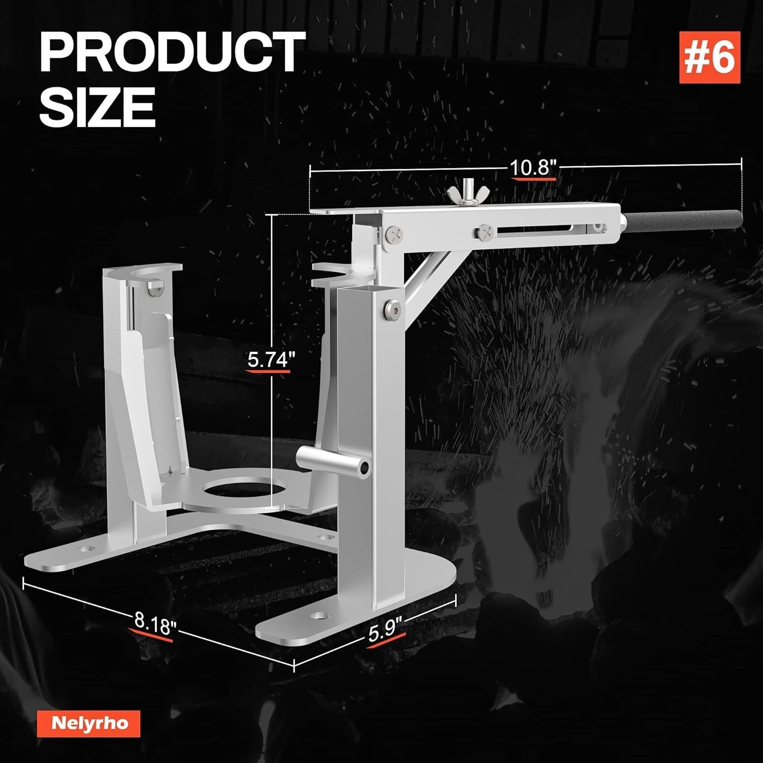 Professional-Grade Graphite Crucible Set with Tongs - Perfect for Casting 6kg