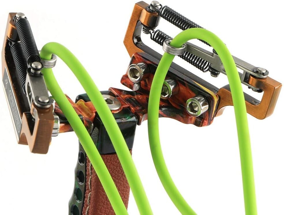 Premium Slingshot with LED Bracket - Ideal for Outdoor Hunting and Competition