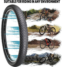 Load image into Gallery viewer, Puncture-Resistant 27.5-Inch Mountain Bike Tire Set with Essential Accessories